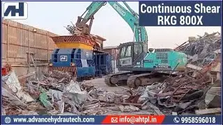 Metal Shear - Horizontal Scrap Shearing Machine, Container Shear for Iron, TMT,  Car Body