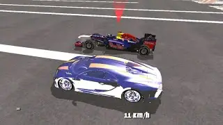 Bugatti Chiron SS 300+ Vs Redbull RB8 F1 car DRAG RACE