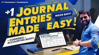 Plus One Commerce &ndash; Journal & Golden Rules of Accounting Explained! 📊