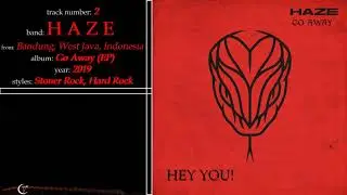 H A Z E - Hey You! (2019, Indonesia) {Stoner Rock}