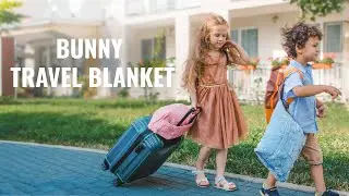BOACAY Travel Toddler Blanket for Airplane, Car - Soft Kids Throw Blanket for Daycare