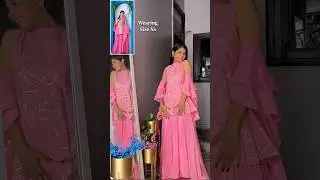 Peplum palazzo dupatta set from meesho #shorts #shortsvideo #meeshofind #meeshohaul