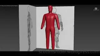 Flame: 3DS MAX Practice Polygon Modeling Model Video #86 (01-13-2026)