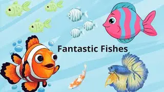 Fantastic Fish Song for Kids | Ocean Adventure Nursery Rhyme | Cartoonic94