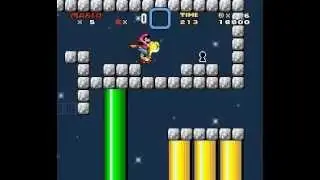 Super Mario World - STAR WORLD 5 SECRET EXIT without SWITCH PALACE DONE