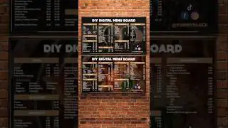 How to Make a Digital Menu Board (DIY with a TV)
