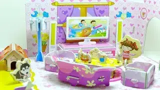 3D Puzzles Happy Living Room DIY Toys Puzzle For Kids