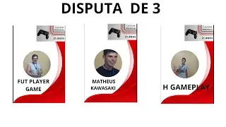 DISPUTA DE 3 L.V.F.D PE PRESENCIAL FUT PLAYER GAME/MATHEUS KAWASAKI/H GAMEPLAY