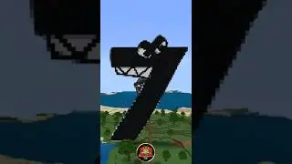 Przelot nad wiedzą o liczbach w grze Minecraft #szorty #liczba #memyminecraft #minecraft #fypシ #f...