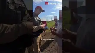 Caminhoneiro &eacute; preso ap&oacute;s tentar subornar policial com R$ 70