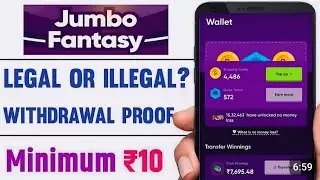 Jumbo ~ New Fantasy App 2025 | Jumbo withdrawal proof | Low Commission | Instant Withdraw | ✅Jumbo |