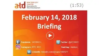 ATD NYC February 14 2018 Briefing