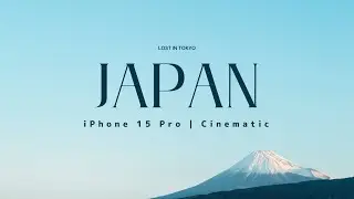 LOST IN TOKYO | Cinematic Vlog | Shot on iPhone 15 Pro | Apple ProRes | 4K Only Handheld | JAPAN