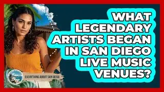 What Legendary Artists Began In San Diego Live Music Venues? - Everything About San Diego