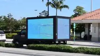 Brand New Mobile LED Billboard truck for sale.