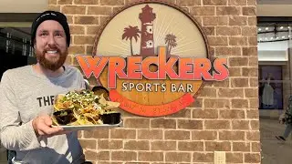 Отличная еда в самом дешевом ресторане курорта Gaylord Palms | Спортивный бар Wreckers