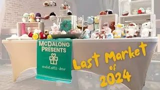 Last Market of 2024 / New Business Cards / One Table Market Display