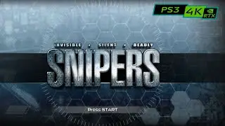SNIPERS / 4K PS3 emulator RPCS3 / RTX 2080ti