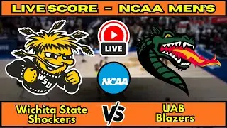 🔴 Wichita State Shockers vs UAB Blazers | NCAA Men&rsquo;s Basketball | Live Score Update December 31