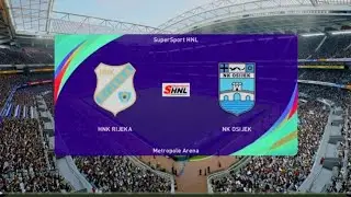 HNK Rijeka vs NK Osijek | PES SHNL 23/24