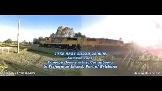 29 Monday December 2025,  Main Western Line Sth Qld Au, Brisbane  west Charlieville, Thallon