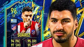 5⭐ WEAK FOOT! 😍 96 TOTS Suarez Player Review