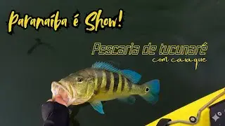 Ataques Incríveis no Paranaíba! Tucunaré de Caiaque com Iscas Artificiais!