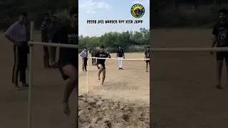 DSSSB Jail Warder RPF CONSTABLE HIGH JUMP&radic;🔥😠4 feet High Jump Training 💪#dsssb #rpfconstable #shorts