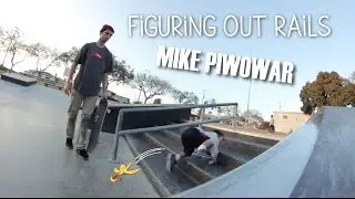 Figuring Out How to Skate Hand Rails With Mike Piwowar