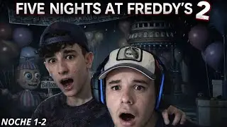 Mangle nos toca los huevos😨😰 - FIVE NIGHTS AT FREDDY´S 2 - NOCHE 1-2