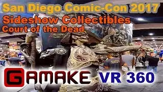 SD Comic-Con 2017 - Sideshow Collectibles - Court of the Dead - (4K Stereoscopic 360 VR)