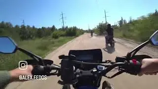 Racer xsr 300. Minsk 250 scrambler. Лайт покатушка. 
