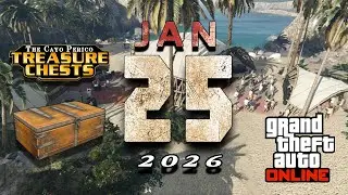 Cayo Treasure Chest Locations [January 25th] GTA Online 2026!!!