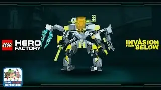 Lego Hero Factory: Вторжение снизу &mdash; защитите галактику от всех угроз (геймплей iOS/iPad)