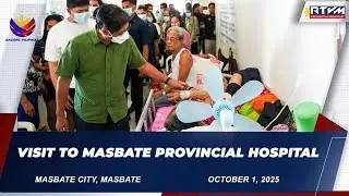 Visit to Masbate Provincial Hospital 10/01/2025