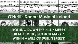 DMOI727-730 Rolling Down the Hill/Merry Blacksmith/Scotch Mary/Within a Mile of Dublin (Reels)