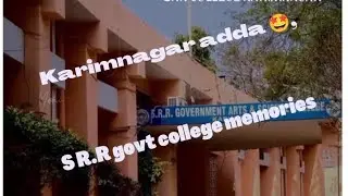S.R.R government Art's & science college , Karimnagar