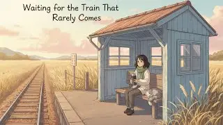 Waiting for the Train That Rarely Comes — Thoughts at a Rural Station | Ghibli-Style Video #ghibli