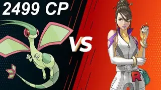 Ultra League Flygon VS Team Rocket Leader Sierra in Pokemon Go (#shorts)