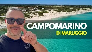 CAMPOMARINO DI MARUGGIO (Salento): Spiaggia e Mare dai Colori INCREDIBILI - Drone 4K 🇮🇹