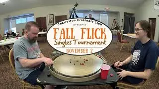 2024 Charleston Fall Flick Singles Crokinole Tournament Highlight Reel