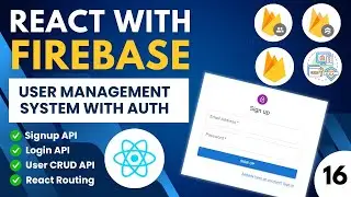 Updating a User in Firestore with React | Secure User Management System | React with Firebase | #16