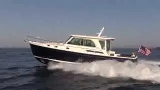 Back Cove 41 running off Rockland Maine