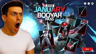 JANUARY 2026 BOOYAH PASS 🇮🇳 Free Fire MaX