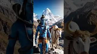 Lord Shiva and Nandi Maharaj Divine Walk ✨ #lordshiva  #shorts