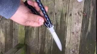 Medium duty butterfly knife great first balisong