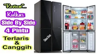 REVIEW REFRIGERATOR MULTIDOOR SIDE BY SIDE 4D AQUA JAPAN AQR-IG525AM