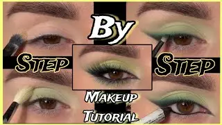 Lime Green Glam 💚 Bold & Bright Summer Makeup Tutorial#makeup