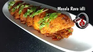 Masala Rava idli with twist ||ChefAbhi
