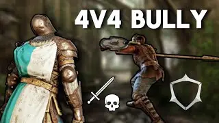 VALKYRIE chain pressure is BULLYING - For Honor Dominion gameplay